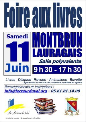 Foire aux Livres et aux Disques (vinyles, CD, DVD) à Montbrun-Lauragais