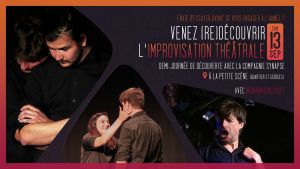 Atelier découverte de l'improvisation théâtrale 
