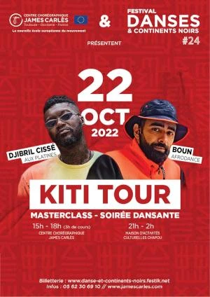KITI TOUR - MASTERCLASS SOIRÉE DANSANTE 