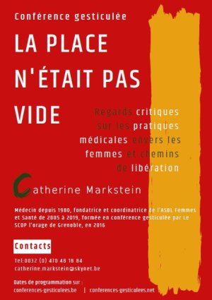 Conférence gesticulée : La place n'était pas vide 