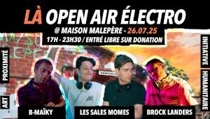 LÀ open air électro @ Maison Malepère (closing)