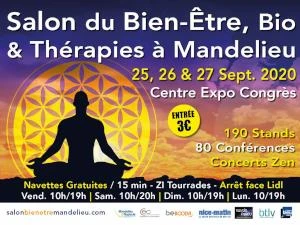  Salon du Bien-être, Bio et Thérapies Mandelieu 2020 