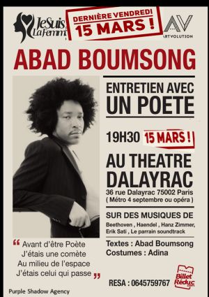Abad Boumsong 'Entretien avec un Poète' la Dernière