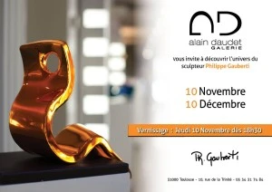 Exposition des oeuvres du sculpteur Philippe Gauberti