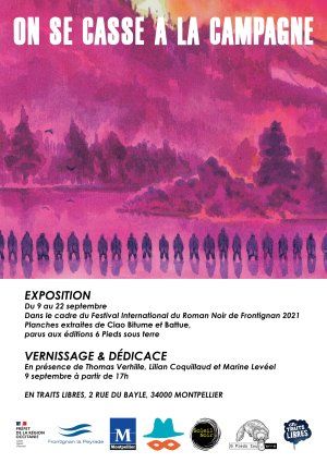 On se casse à la campagne ! Exposition dans le cadre du FIRN