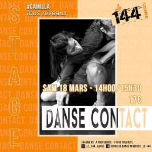 Stage de Danse Contact avec Camilla (Compagnie Kafig)