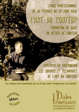 Lart du conteur • Formation de base au métier de conteur dans le Tarn