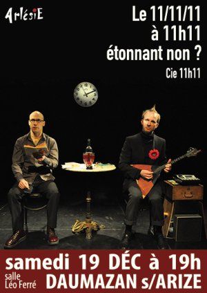 Le 11/11/11 à 11h11 étonnant non ?