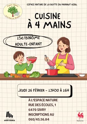 Cuisine à 4 mains
