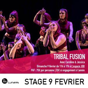 Stage Tribal Fusion avec Caroline Achouri & Jessica Nadyka