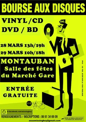 Bourse aux Disques Vinyl, CD, DVD & BD