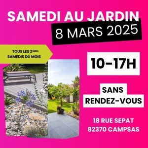 Samedi au jardin