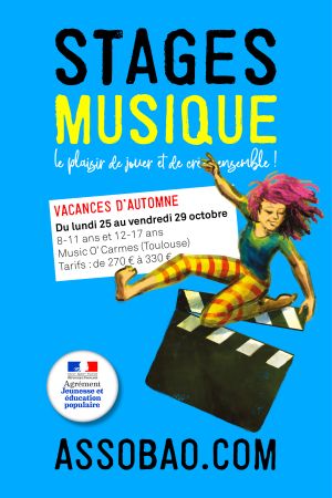 Stages cinéma pour les jeunes à Toulouse (vacances d'automne)