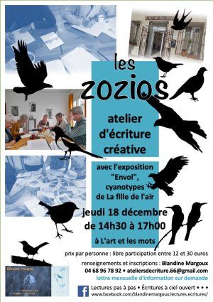 Les zozios • Atelier d'écriture créative