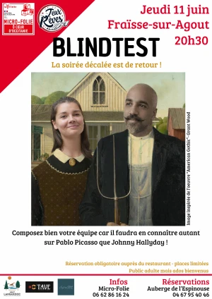 BLIND TEST DÉCALÉ