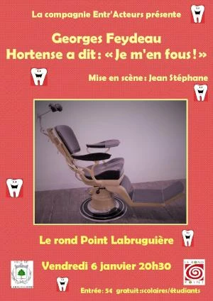 Hortense a dit : « je m'en fous ! » de Feydeau