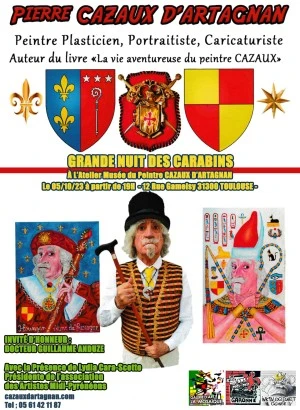 [VERNISSAGE] À l'atelier Musée du Peintre CAZAUX D'ARTAGNAN - TOULOUSE