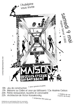 MAISONS ou Celles et ceux qui bâtissent