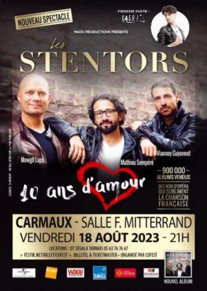 GABRYËL EN 1ère partie des Stentors 