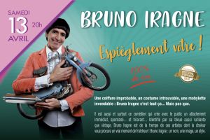 Bruno Iragne et son spectacle "Espièglement Vôtre au Robinson !
