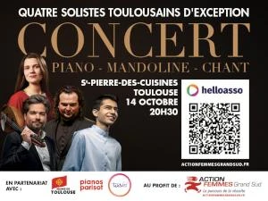 Concert Piano Mandoline Chant