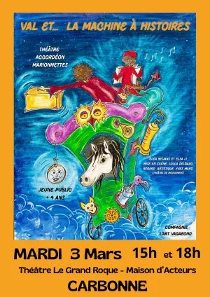 VAL ET...LA MACHINE A HISTOIRES