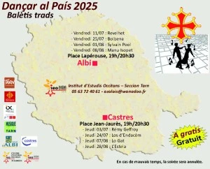 Dançar al País 2025, balèti trad de l'été 