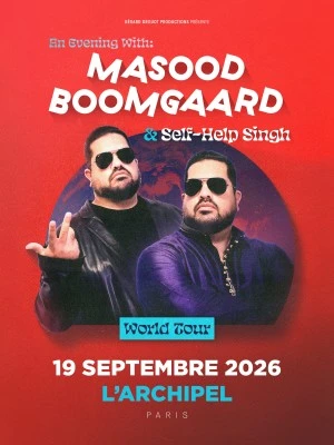 Masood Boomgaard à Paris avec son spectacle « Self-Help Singh »