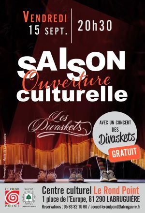 Soirée d'ouverture saison culturelle 2023 2024