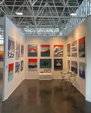 Vernissage de l'exposition "Point de vue" de Magali Nègre