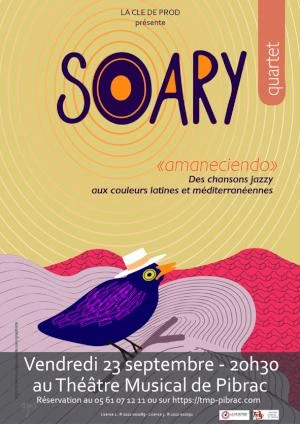 SOARY Quartet en concert au Théâtre Musical de Pibrac