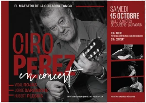 Ciro Pérez en concert