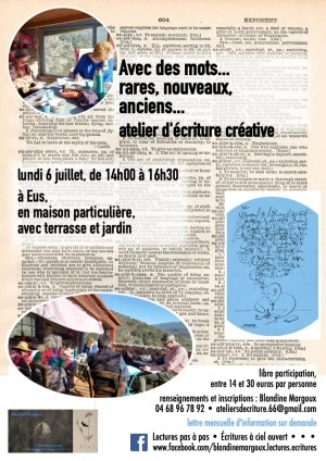 Avec des mots... rares, nouveaux, anciens... • Atelier d'écriture