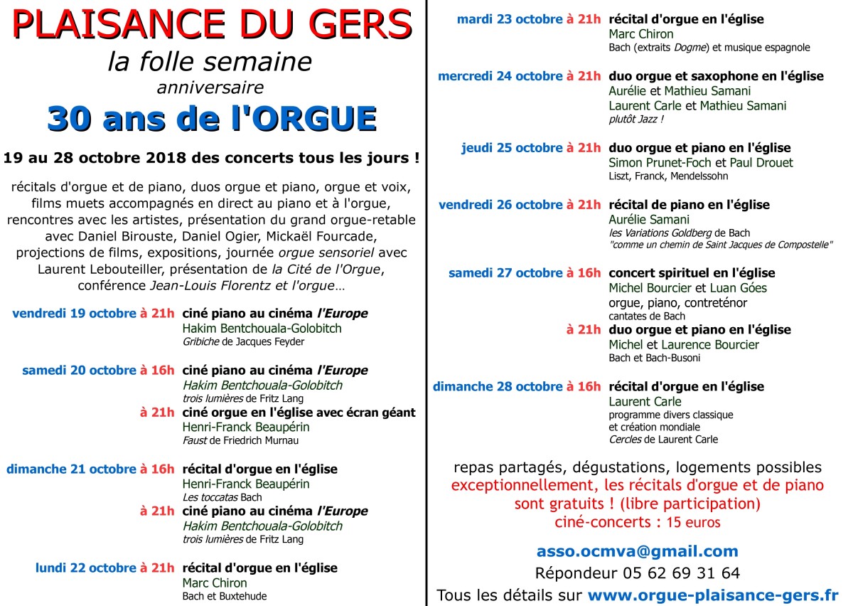 30 ans de à Plaisance du Gers Festival Ramdam Magazine