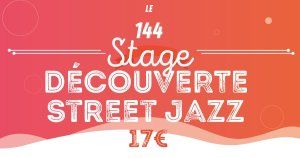 Stage découverte de street jazz avec Charlène